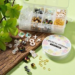 Kits de fabrication de boucles d'oreilles sur le thème de Pâques&nbsp;DIY-LS0003-84