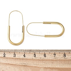 Pendientes de aro de acero inoxidable 304 para mujer&nbsp;EJEW-Z090-01G