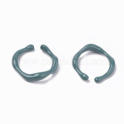 Manschettenringe aus lackierter Legierung&nbsp;RJEW-T011-13-RS