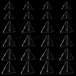 24 Stück 3 Stile Dreieck Acryl Standfuß&nbsp;ODIS-CA0001-29