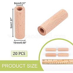 Unbehandelte Buchenholzstäbe&nbsp;WOOD-NB0002-03