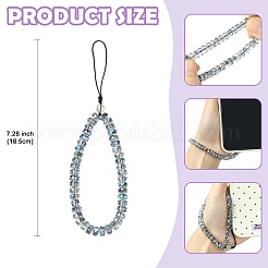 1 pz. cinturini in cristallo di vetro per cellulare&nbsp;MOBA-SZ0001-22A