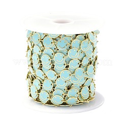 Catena a maglie in ottone e smalto&nbsp;CHC-D029-16G-02