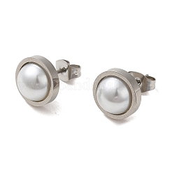 Boucle d'oreille à tige en acier inoxydable 304&nbsp;EJEW-C099-02P