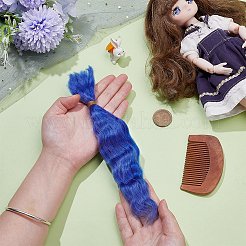 Pelucas rizadas de mohair para hacer muñecas&nbsp;DIY-WH0750-117D