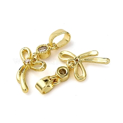 Colgante micropavé cubic zirconia de latón&nbsp;KK-F911-08G