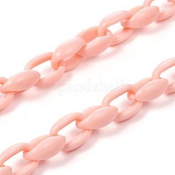 Personalisierte Acryl-Kabelketten-Halsketten&nbsp;NJEW-JN02898-05