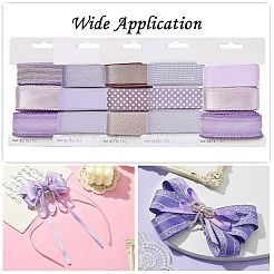 Ruban polyester 9 yards 3 styles&nbsp;SRIB-A014-I03