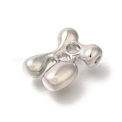 Cremagliera perle di ottone di placcatura&nbsp;KK-S051-01P-B