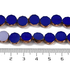 Fili di perline giada di vetro imitato&nbsp;GLAA-H032-02-03