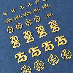 Crémaillère pendentifs en alliage placage&nbsp;FIND-FS0003-48