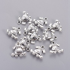 Pendenti per cuccioli in stile tibetano&nbsp;X-TIBEP-R166-AS-LF