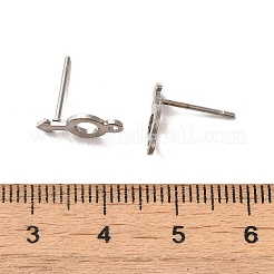 Pendientes de acero inoxidable 304 que no se deslustran&nbsp;STAS-H193-04P
