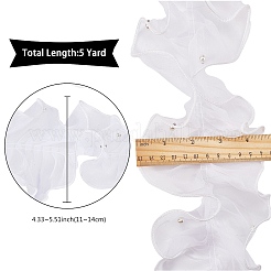 Ruban d'organza plissé de 5 mètre&nbsp;OCOR-GF0002-33C