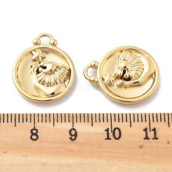 Colgantes de rhinestone de acero inoxidable 304 con revestimiento al vacío de PVD&nbsp;STAS-R130-01G-011