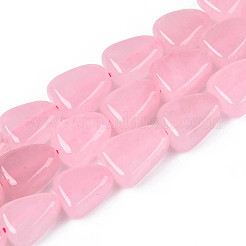 Chapelets de perles de jade blanche naturelle&nbsp;G-N354-02A-06