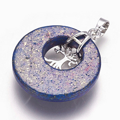 Natürliche Lapislazuli Anhänger&nbsp;G-F573-C11
