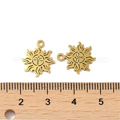 Ionenplattierung (IP) 304 Edelstahl-Anhänger&nbsp;STAS-J042-04G