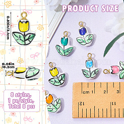 8 pendentif en porcelaine fait main&nbsp;PALLOY-SW00153