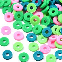 Handgemachte Fimo-Perlen Stränge&nbsp;CLAY-R089-6mm-T02B-36