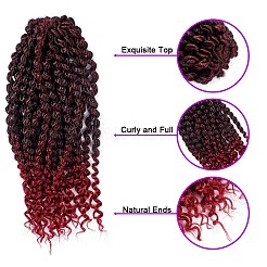 Spring Twist Ombre Farben häkeln Zöpfe Haare&nbsp;OHAR-G005-10C