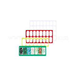 4 Stück Acryl-Trennwand in 4 Stilen&nbsp;AJEW-NB0005-95
