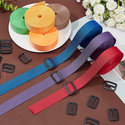 Rubans plats en nylon de 35 mètre&nbsp;DIY-WR0003-60