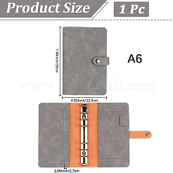 Funda para cuaderno de piel sintética&nbsp;OFST-CL0001-09F