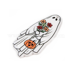 Undurchsichtig bedruckte Acrylanhänger zum Thema Halloween&nbsp;SACR-S034-07A