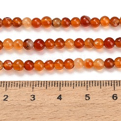 Chapelets de perles en cornaline naturelle&nbsp;GG-CBA1CAF-A01-4mm