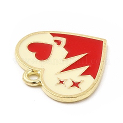 Pendentifs d'émail en alliage&nbsp;X-ENAM-B051-01G-01