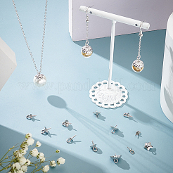112 stücke 6 arten 304 & 201 edelstahl tasse perle peg kautionen pin anhänger&nbsp;STAS-UN0055-23