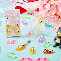 20pcs pendentifs lumineux en résine transparente&nbsp;RESI-TA0005-36