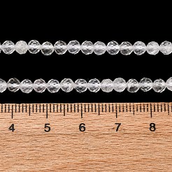 Natürlichem Quarz-Kristall-Perlen Stränge&nbsp;G-C226-B05-4mm