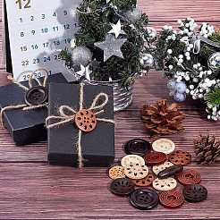 Boutons en bois&nbsp;BUTT-NB0001-19