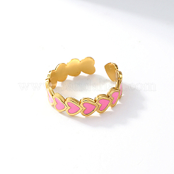 Bague manchette en acier inoxydable 201 émaillé&nbsp;MP6102