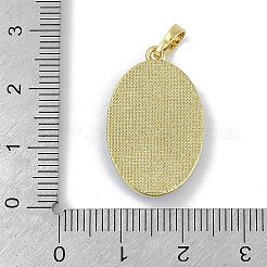 Gestellmessinganhänger&nbsp;KK-U032-91G-01