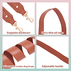 Taschenriemen aus PU-Leder&nbsp;FIND-WH0418-23G-03