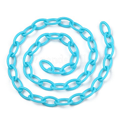 Chaînes de câble en plastique abs&nbsp;KY-E007-01G