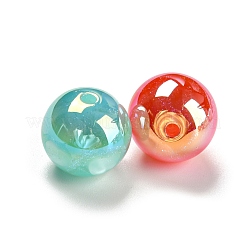 Placcatura uv perle acriliche iridescenti&nbsp;MACR-K353-30