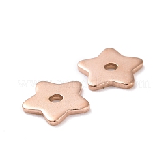 Placcatura ionica (ip) perle in acciaio inossidabile 304&nbsp;LS-STAS-D185-02RG-02
