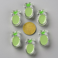 Perles acryliques émail transparent&nbsp;TACR-S155-002D