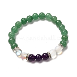 Ensemble de bracelets extensibles arbre de vie et lotus pour hommes femmes&nbsp;BJEW-JB06723