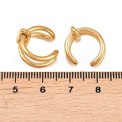 C-förmige Manschettenohrringe aus 304er Edelstahl&nbsp;EJEW-Z161-02G