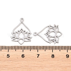 Pendentifs bouddhistes en acier inoxydable 304&nbsp;STAS-E521-03P