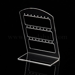 Organisches Glas Ohrring-Display-Racks&nbsp;X-EDIS-N001-02B