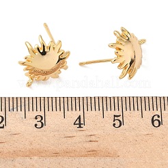 Messing Ohrstecker Zubehör&nbsp;KK-C099-20G