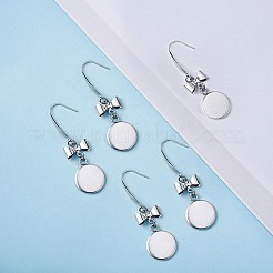 Ganci per orecchini in acciaio inossidabile chirurgico 316&nbsp;X-STAS-TAC0001-01D