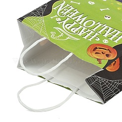 Borse tote stampate con calderone di carta di Halloween&nbsp;ABAG-P015-05A