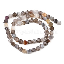 Natur Botswana Achat Perlen Stränge&nbsp;G-P611-C08-01